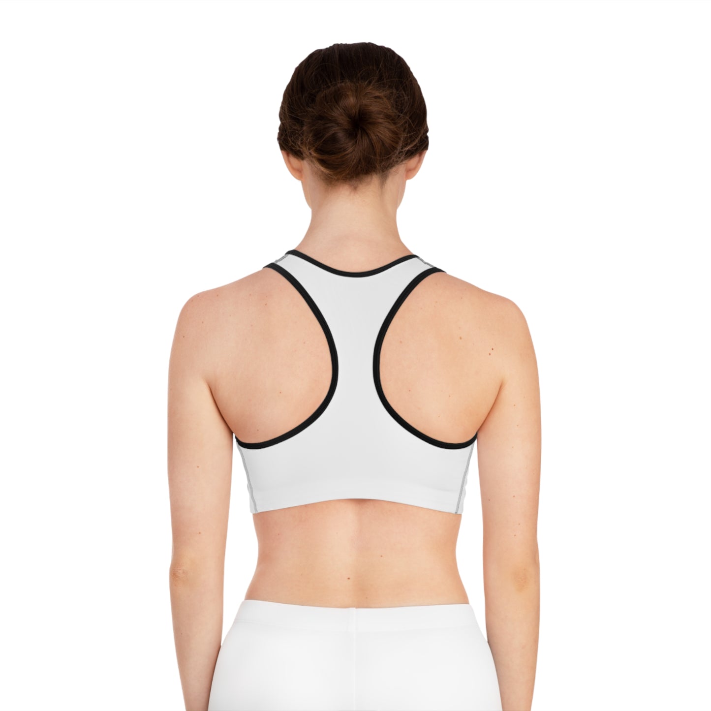 Black & White Anime Sports Bra