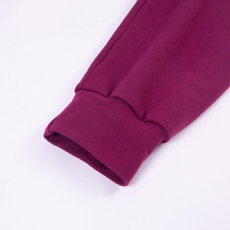 Squat Purple Crop Hoodie for Women