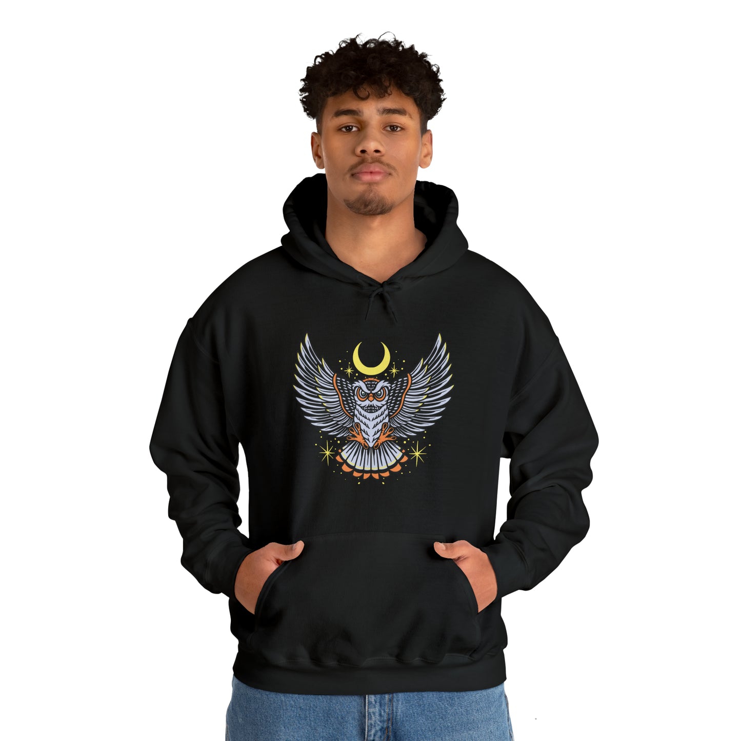 Night Predator Unisex Heavy Blend Hoodie