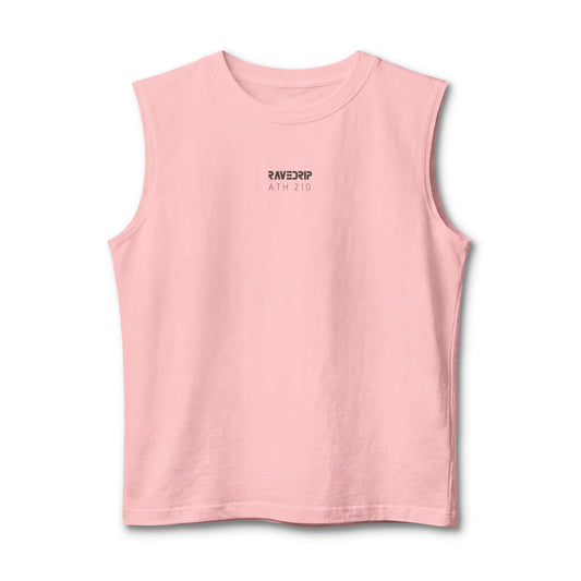 RAVEDRIP Underground Muscle Tank - Soft Pink