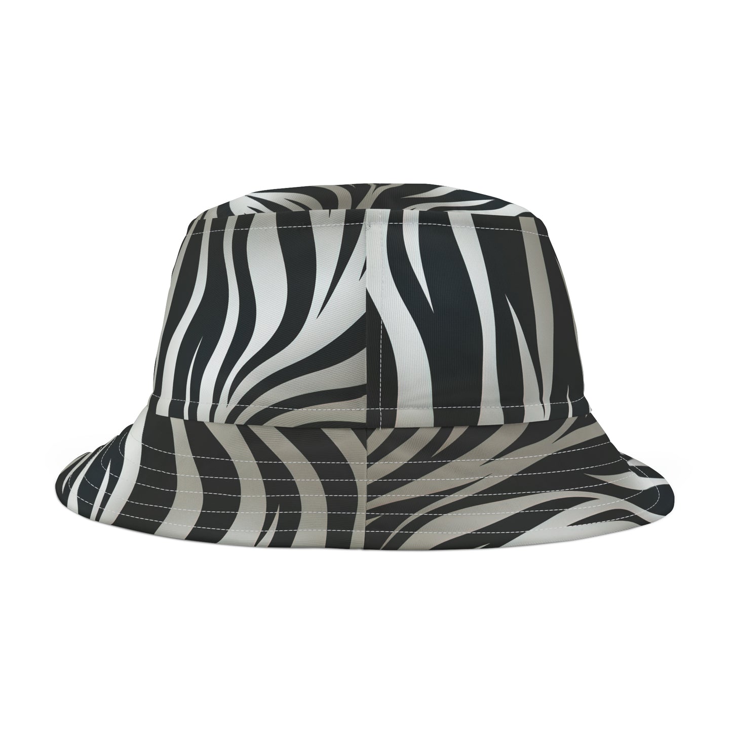 Zebra Pattern Bucket Hat