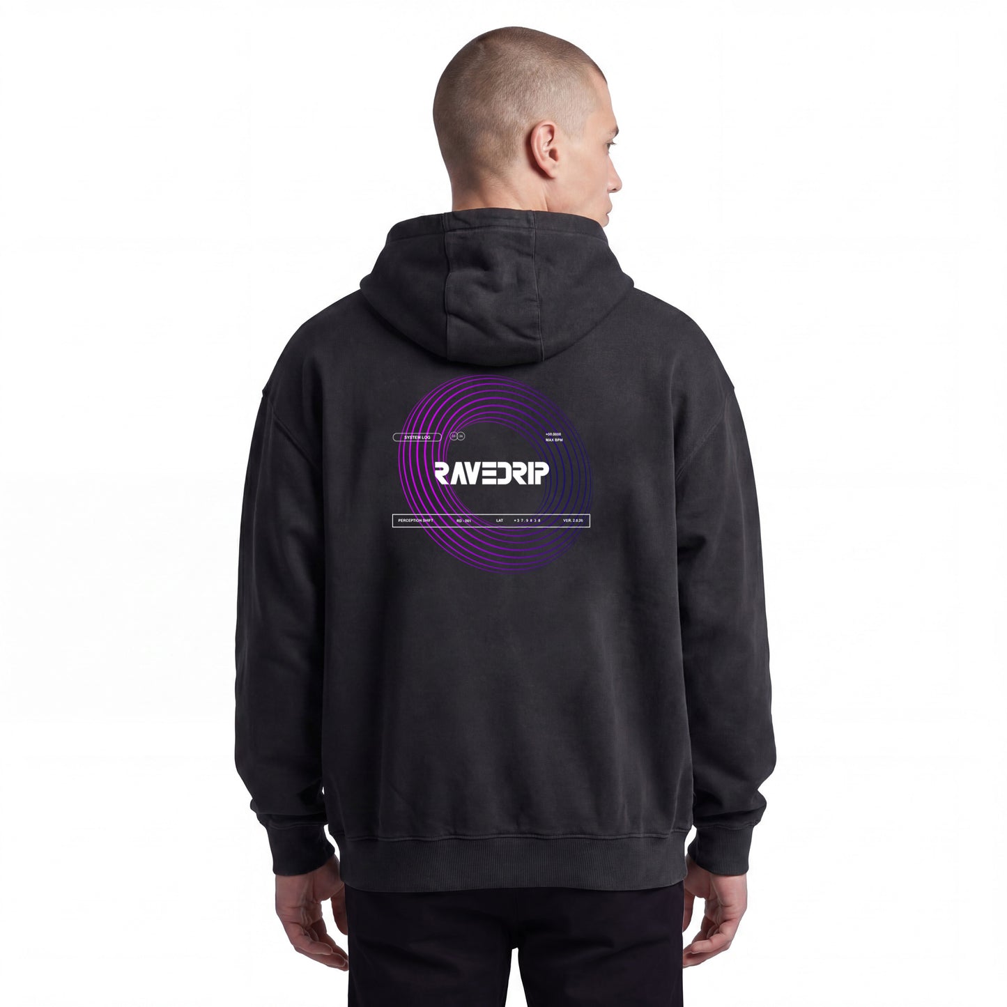 RAVEDRIP Vortex Heavyweight Hoodie