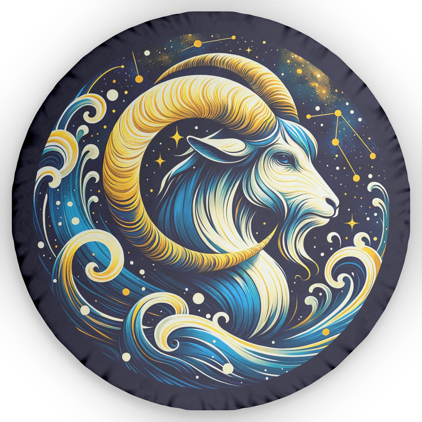 Capricorn_Starry_Night_Shaped_Pillow