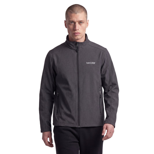 RAVEDRIP Sector 210 Stealth Soft Shell Jacket - Industrial Grey