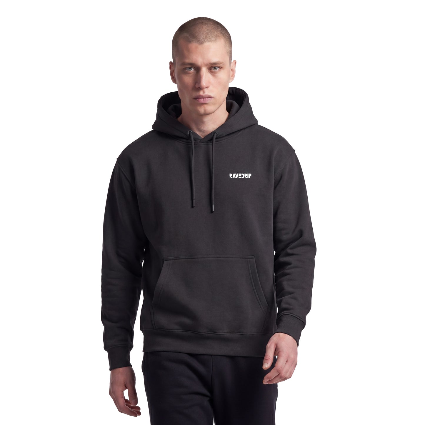 RAVEDRIP Duality Glitch Heavyweight Hoodie