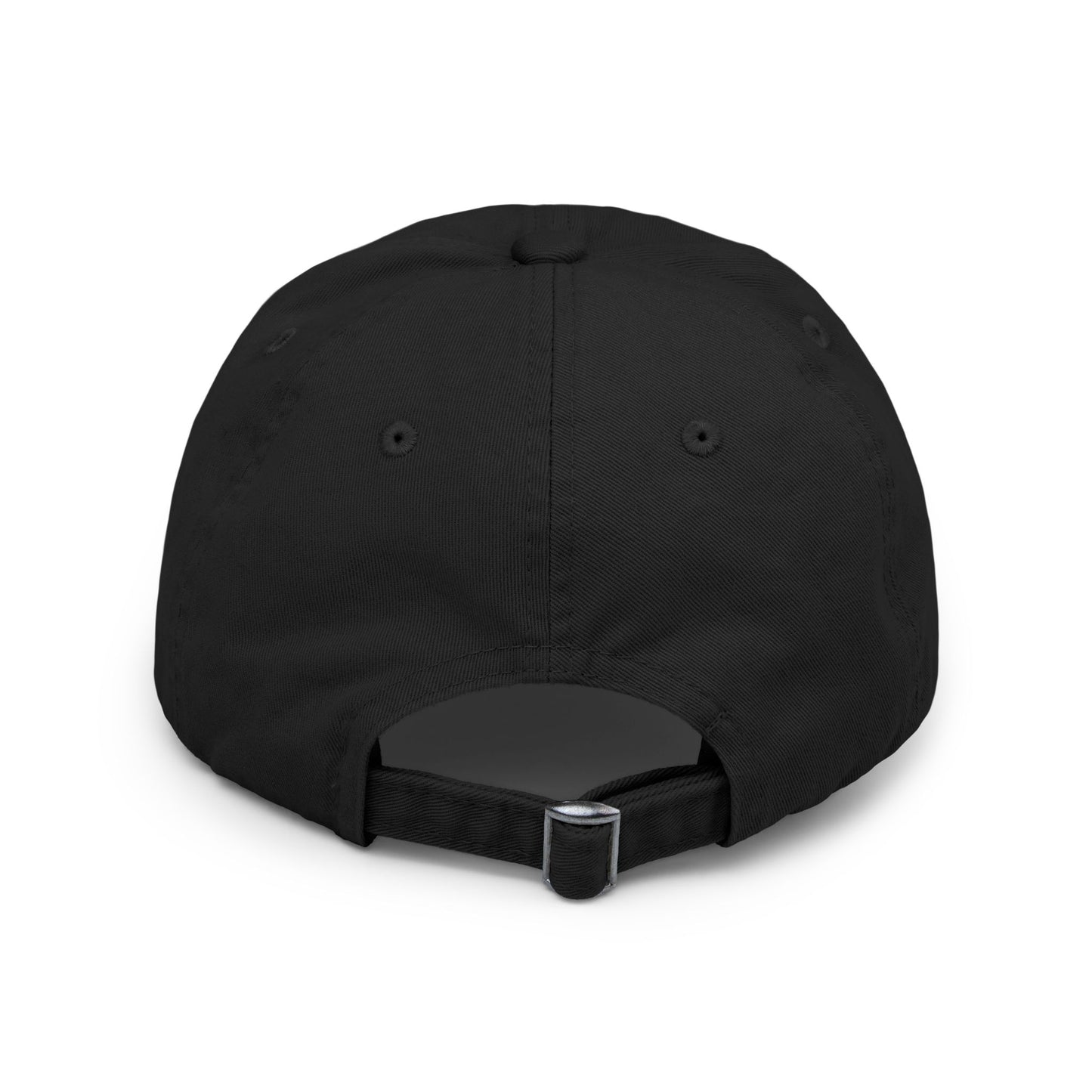 RAVEDRIP Distressed black cap back view