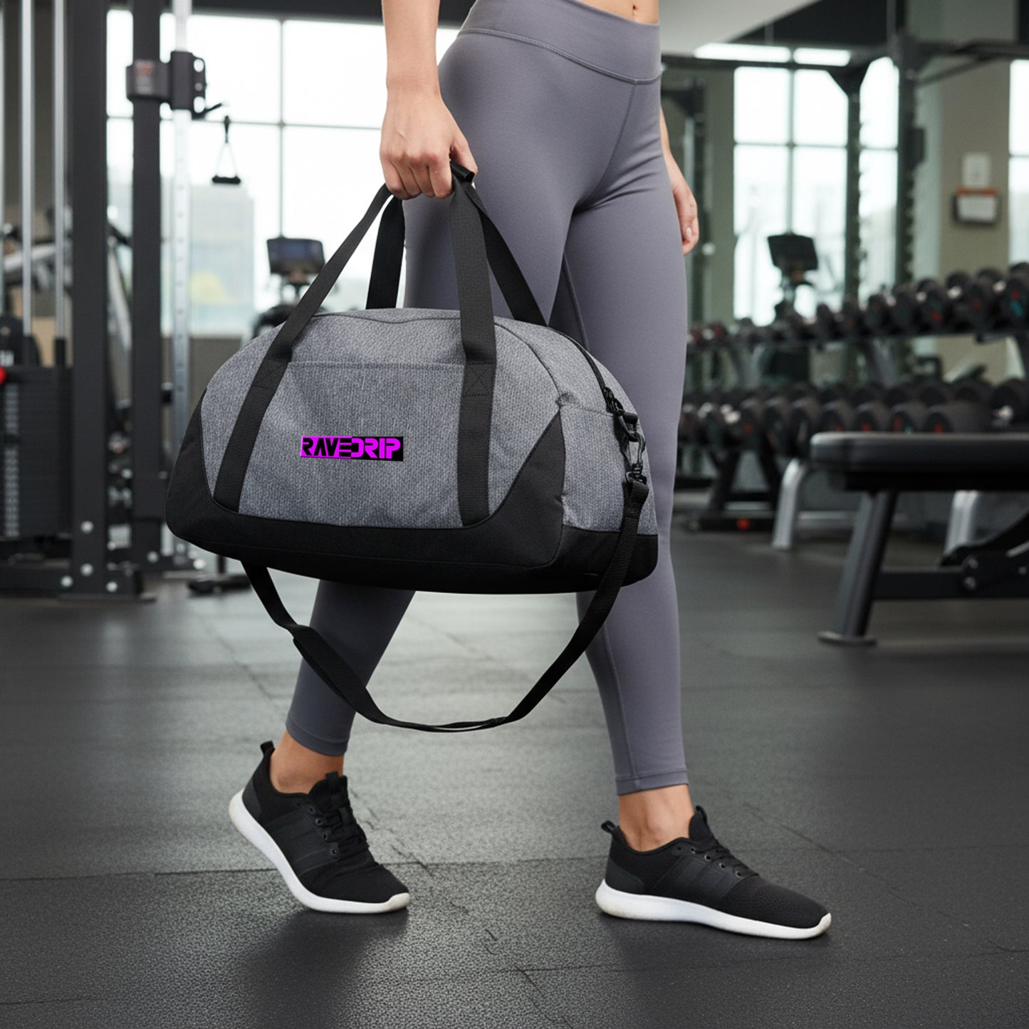 Dome Duffel Bag — Rave Drip Travel Gym Gear