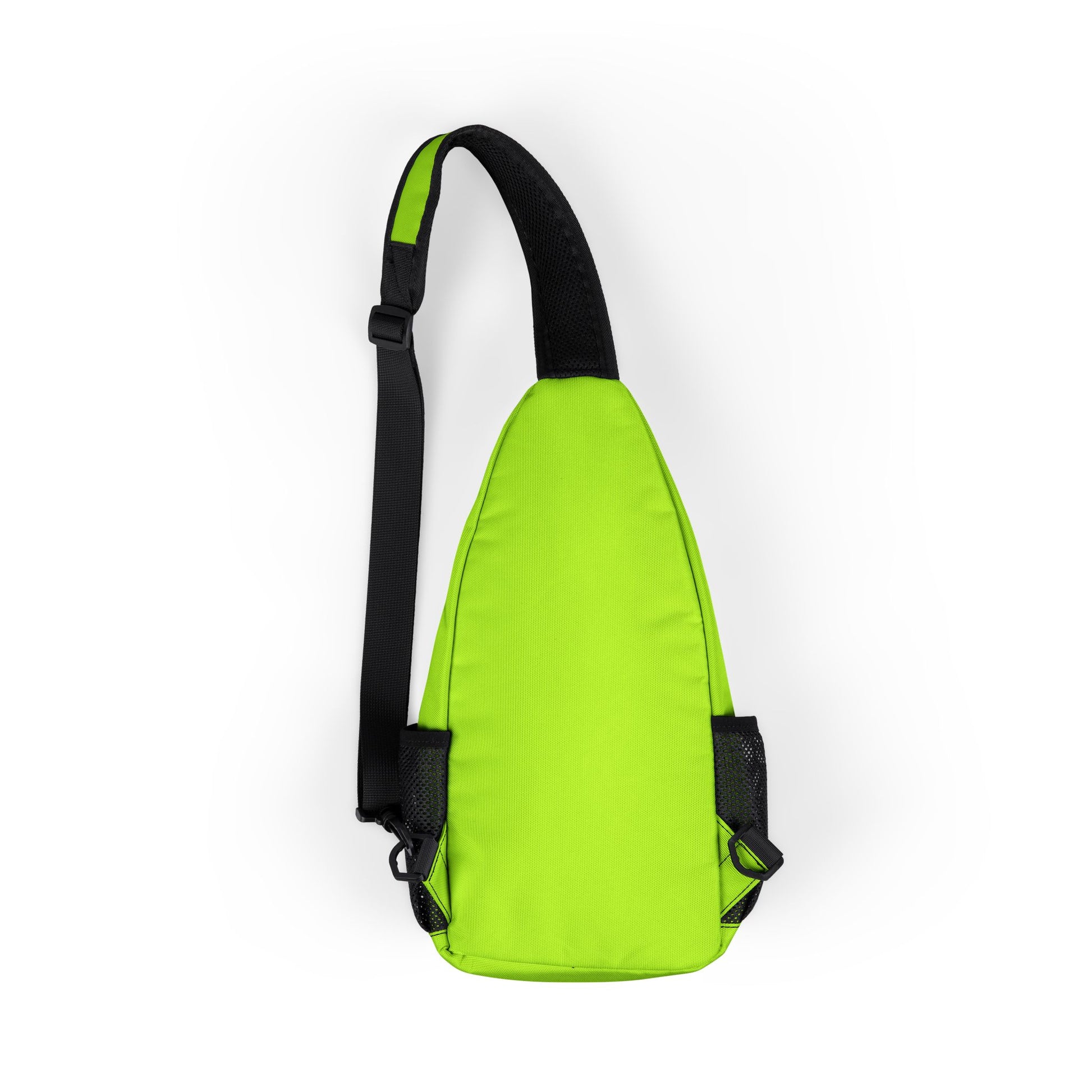 Rave Drip Neon Green Chest Bag back view