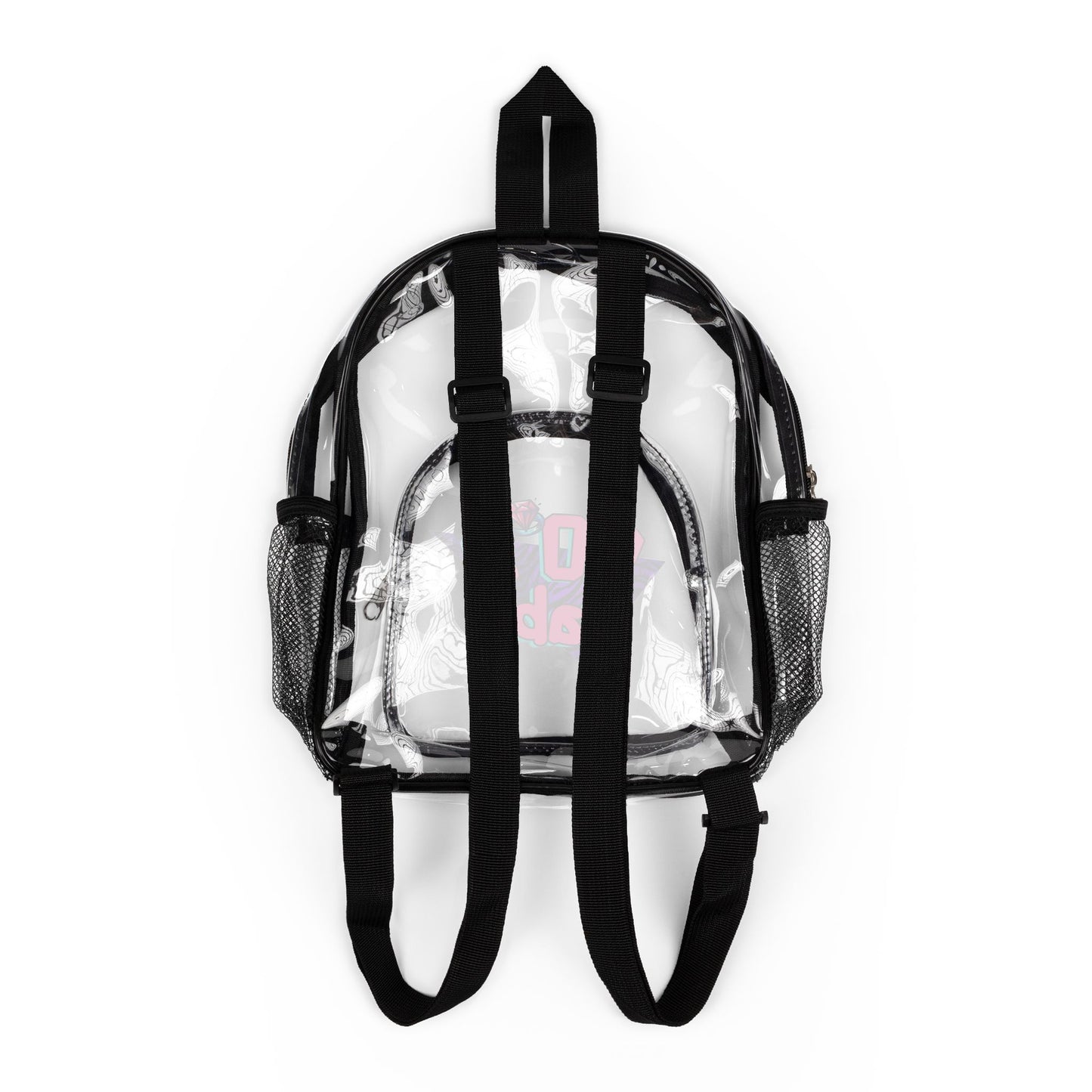 Rave Drip festival-ready clear bag for everyday style - back