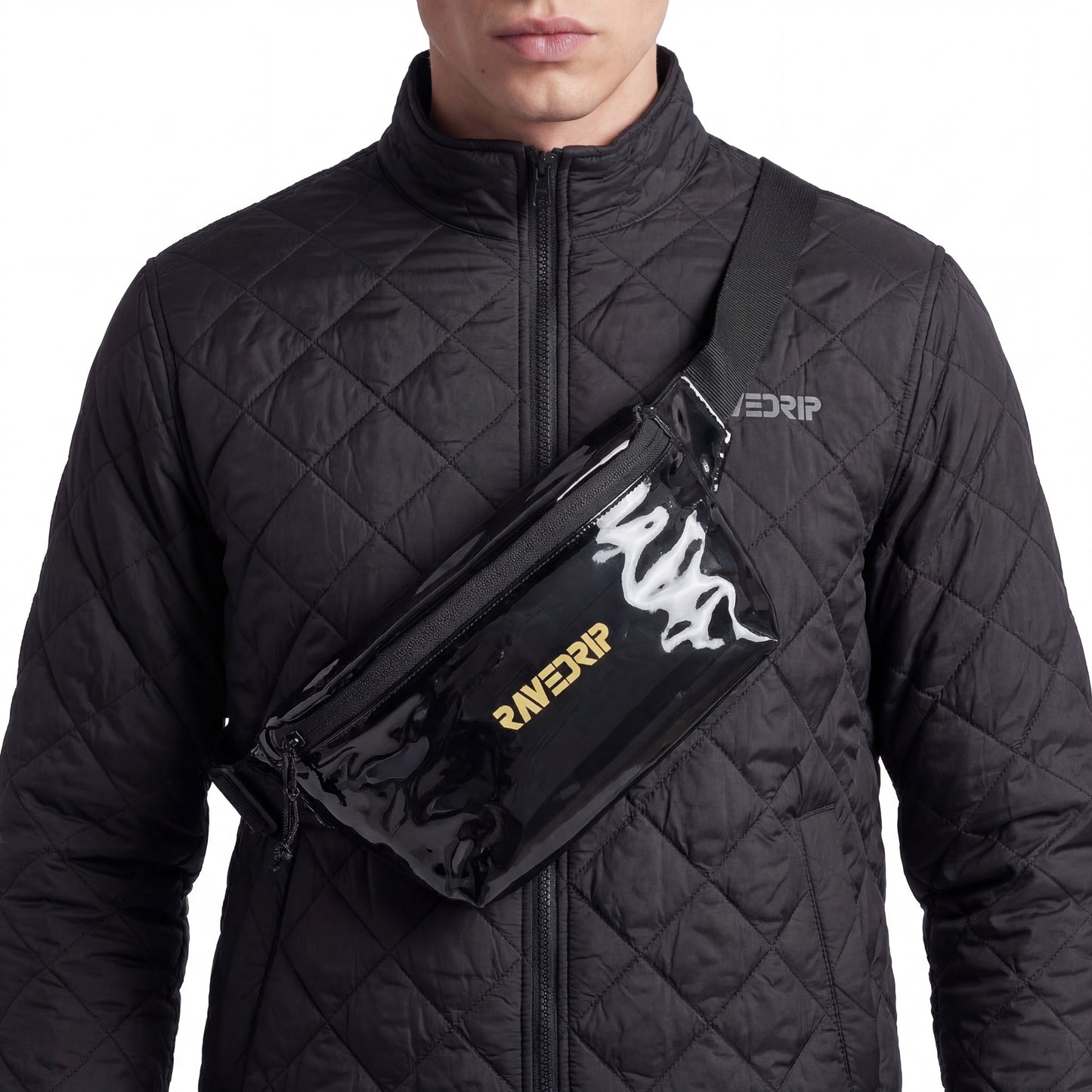 RAVEDRIP Technical Transparent Utility Waist Bag