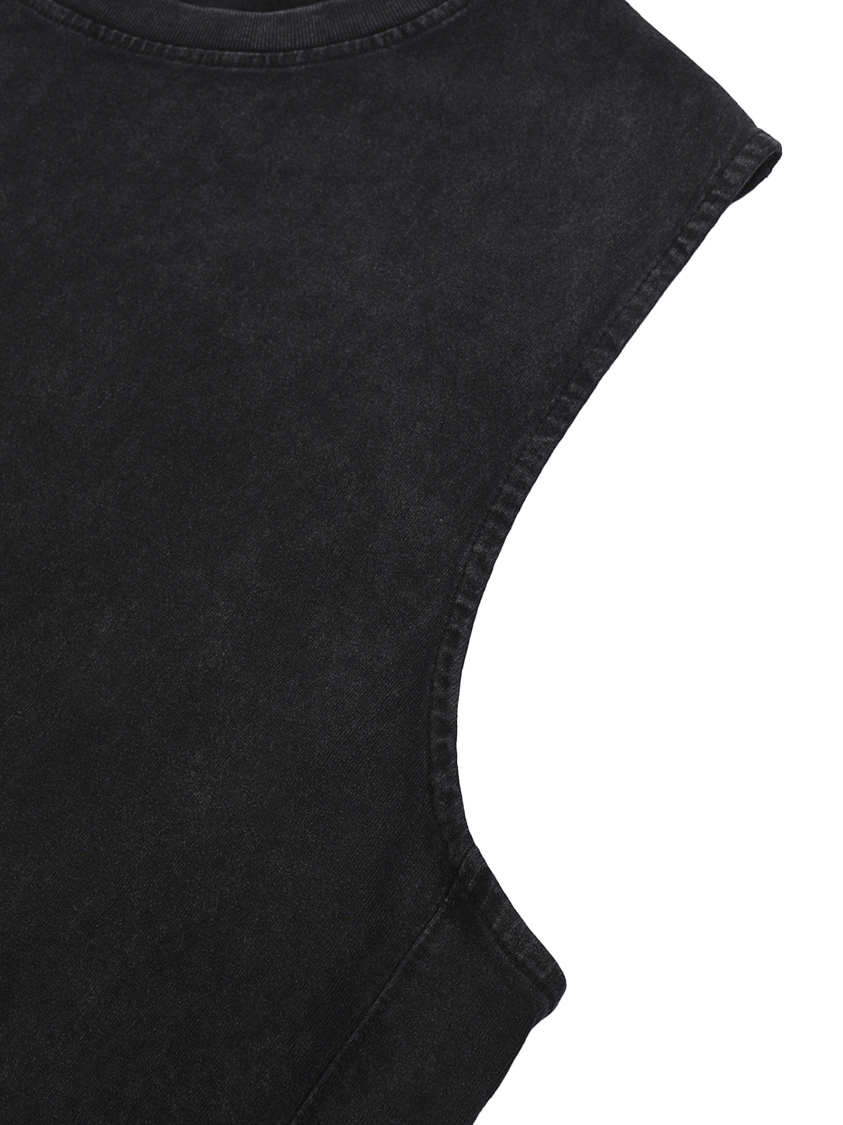 RAVEDRIP Snow Washed Raw-Hem Tank Top