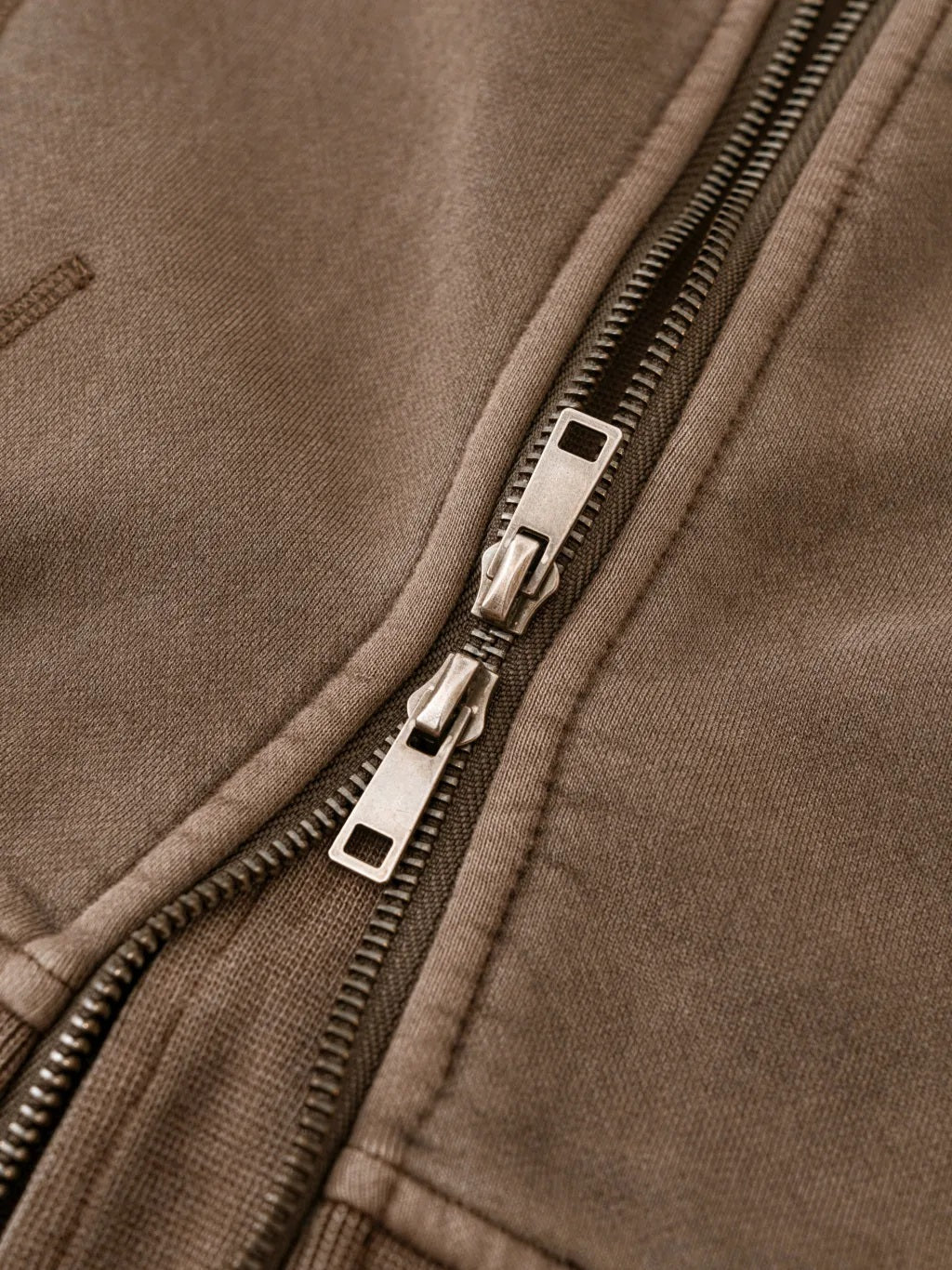 RAVEDRIP Vintage Washed Cropped Fleece Hoodie