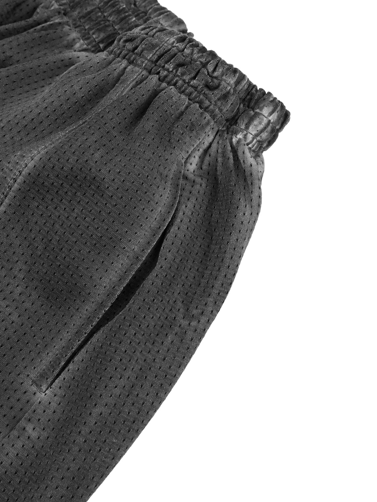 RAVEDRIP Unisex Vintage Wash Wide Leg Mesh Sweatpants