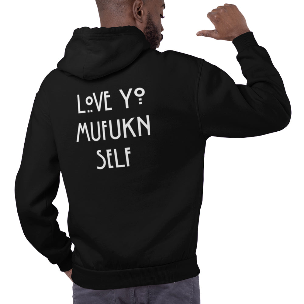 Love Yo Mufukn Self Unisex Heavy Blend Hoodie