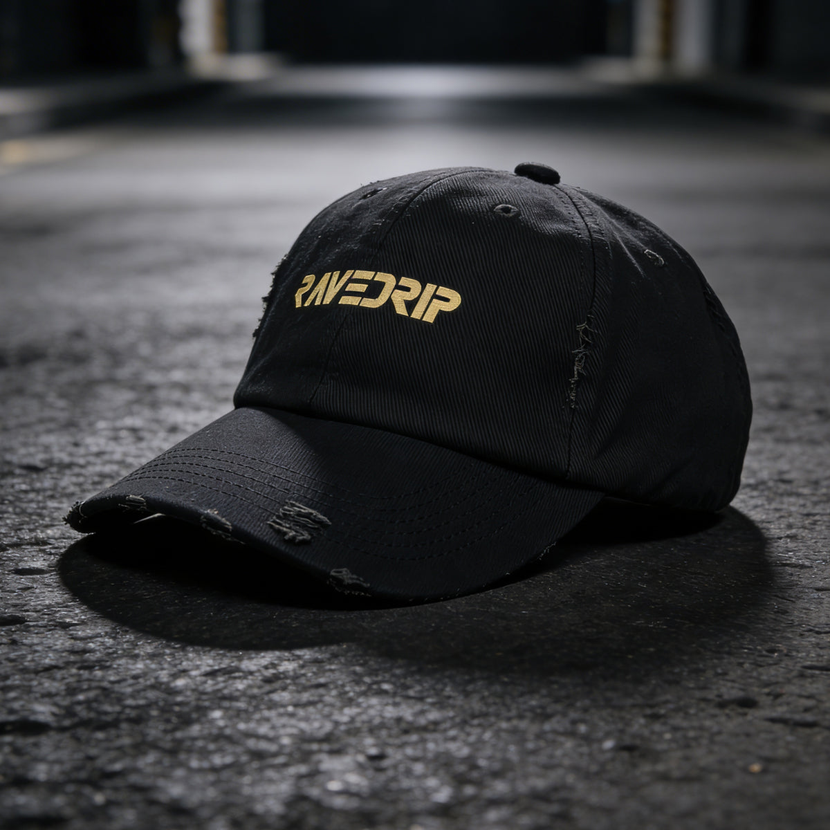 RAVEDRIP Distressed Cap